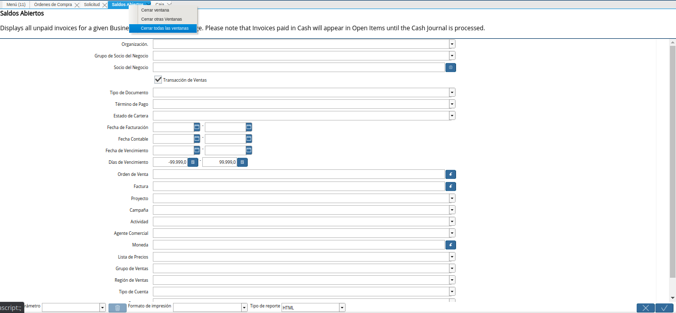 Close All in ZK Desktop Version